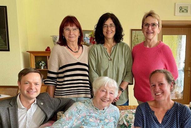 90 Geburtstag Frau Karau © Stadtverwaltung Neuruppin N Ruhle