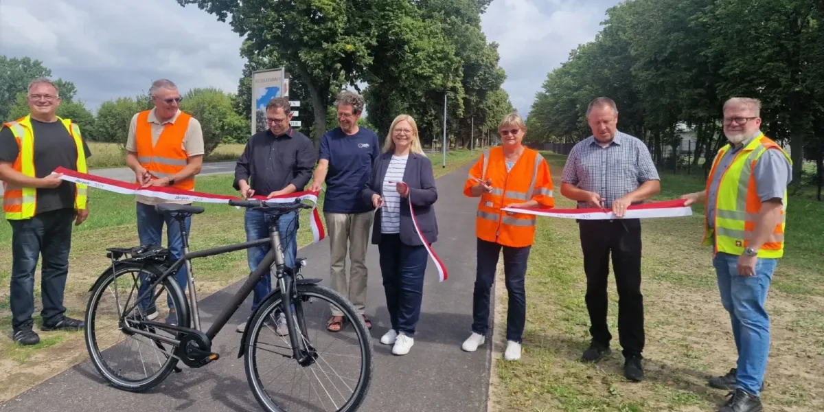 Geh- und Radweg Holzhausener Straße in Kyritz wurde saniert