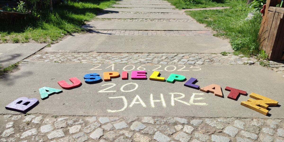 Bauspielplatz Jubiläum