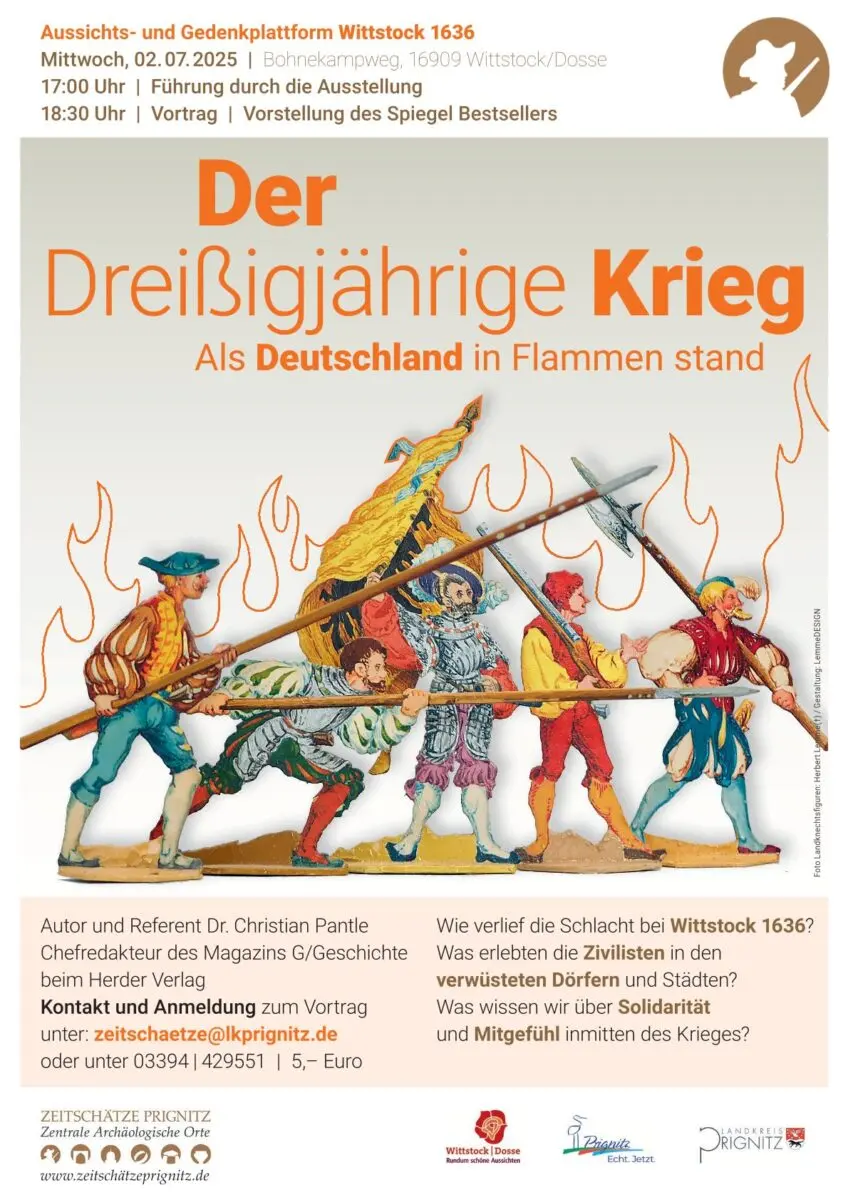ZAO Vortrag am 02 07 2025 in Wittstock Plakat