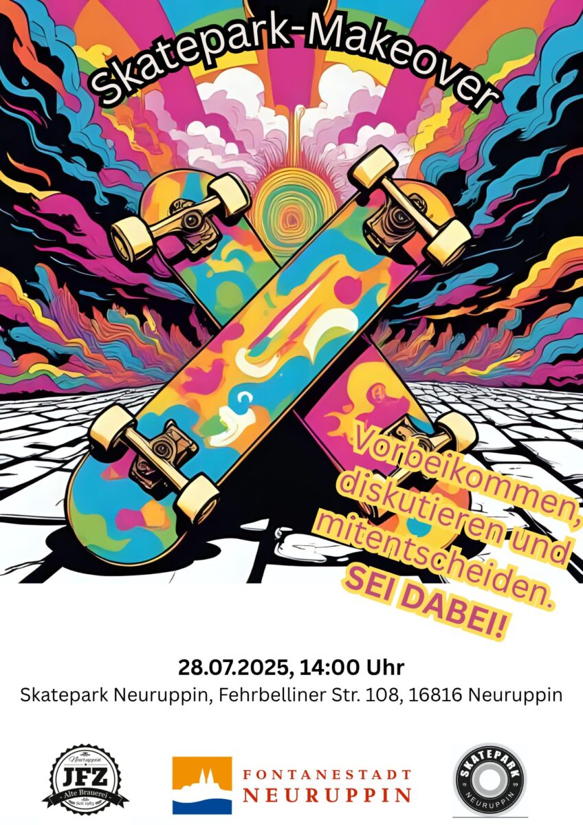 20250627 Flyer BeteilungSkateparkMakeover