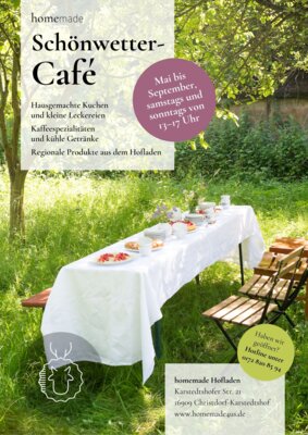 homemade schoenwettercafe