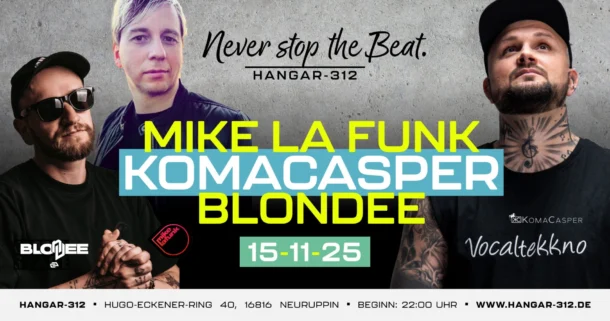 komacasper vocaltekkno blondee mike la funk