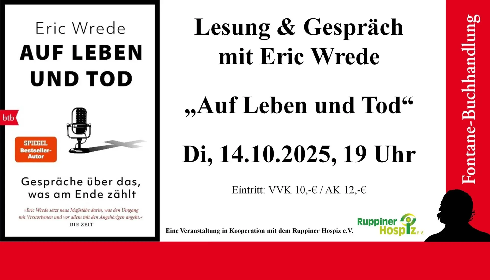 Werbegrafik Wrede, Rechte: Fontane Buchhandlung