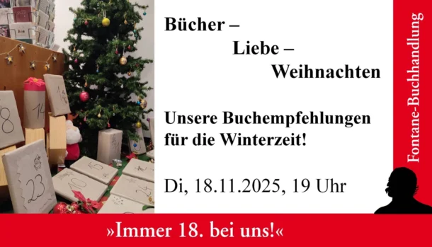 Werbegrafik Buchvorstellung, Rechte: Fontane Buchhandlung