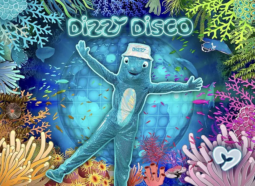 dizzy disco aqua party