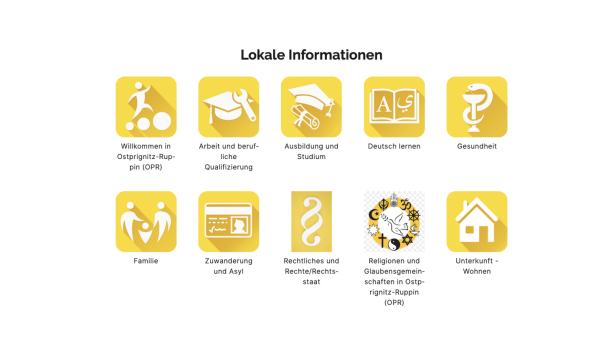 Screenshot integreat App