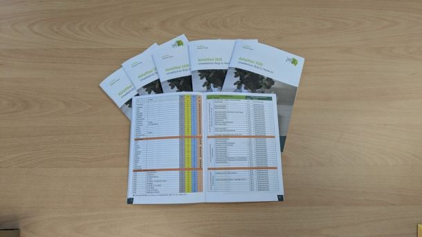 Die gedruckte Version der Abfallfibel hat leider nicht alle Haushalte erreicht. Die Abfalltermine können aber jederzeit auch online über die Webseite des Landkreises OPR sowie über die App ABFALLimBLICK abgerufen werden. © LK OPR