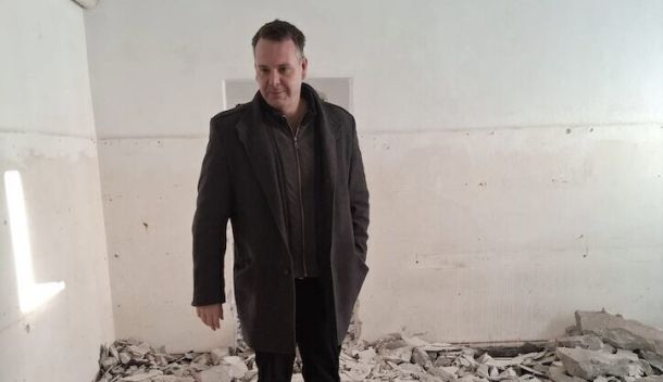 Amtsdirektor in der Sporthalle in WildbergI Foto: Amt Temnitz