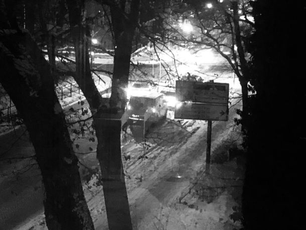 Schöne Aussicht bei der Beschäftigung mit literarischen Winterstimmen. I Foto: vhs